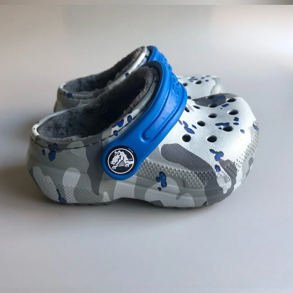 Crocs Kids Classic Lined Clog Size: C4
